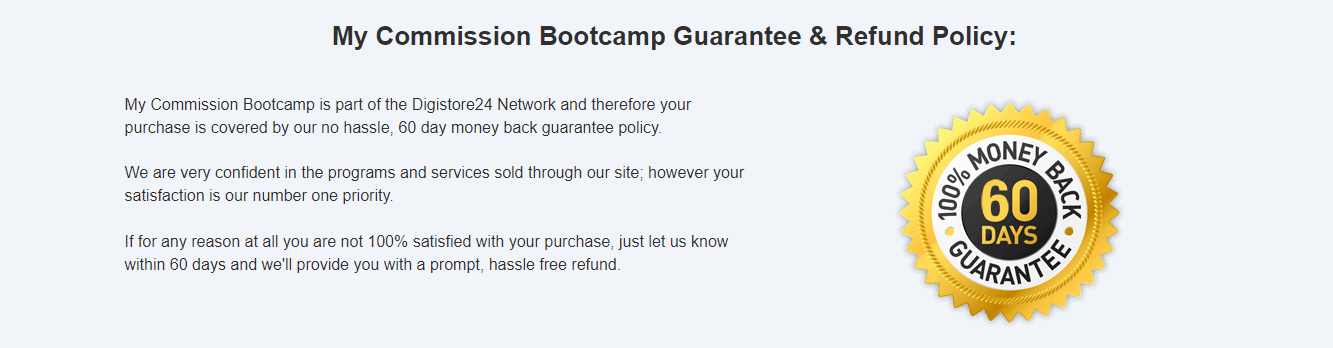 My Commission Bootcamp Review