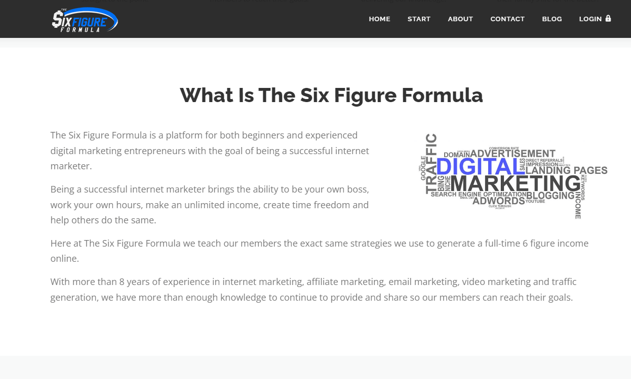 The Six Figure Formula Review