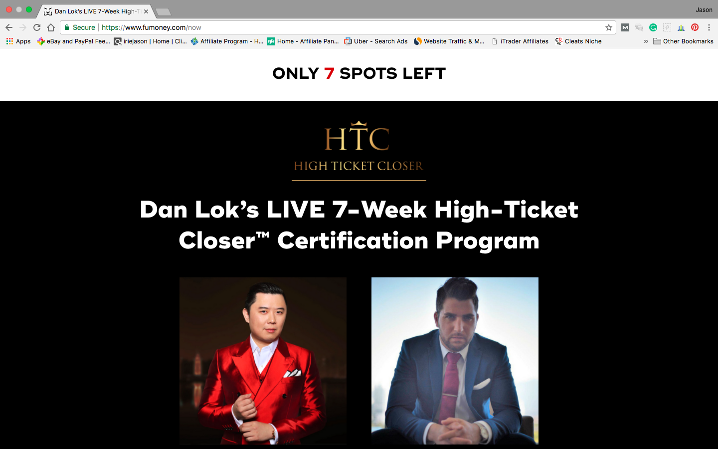 Dan Lok High Ticket Closer