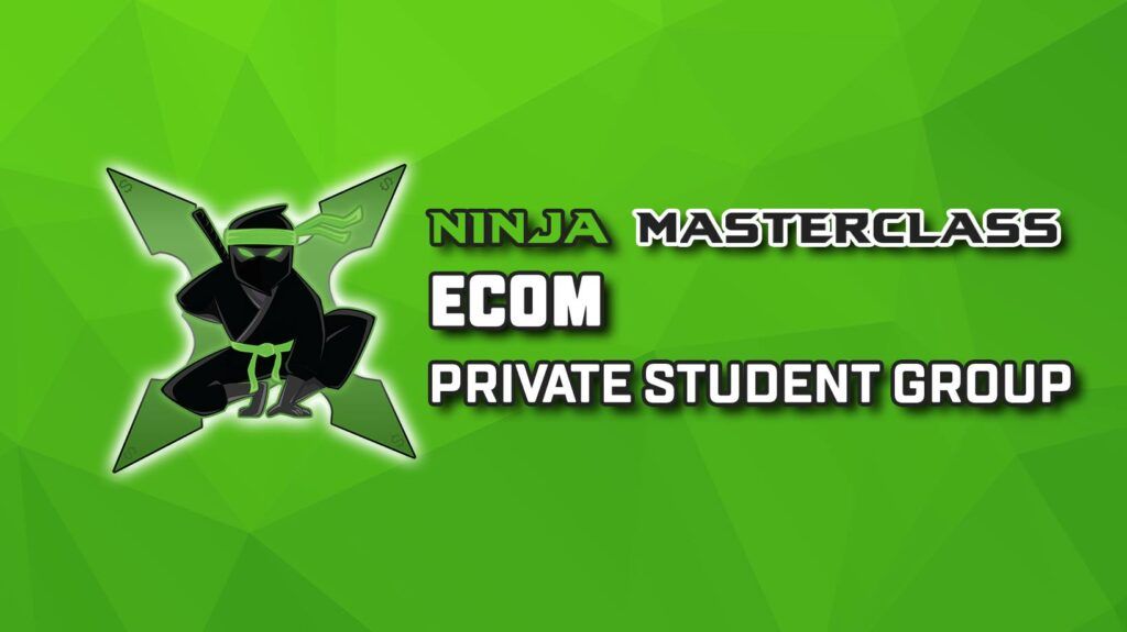 Ninja MasterClass Shopify Facebook Group
