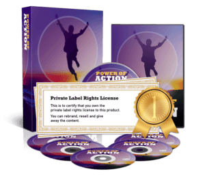 Power Of Taking Action PLR Review