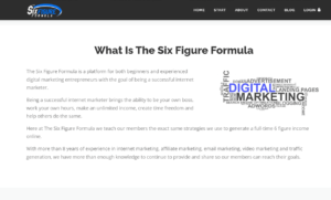 The Six Figure Formula Review