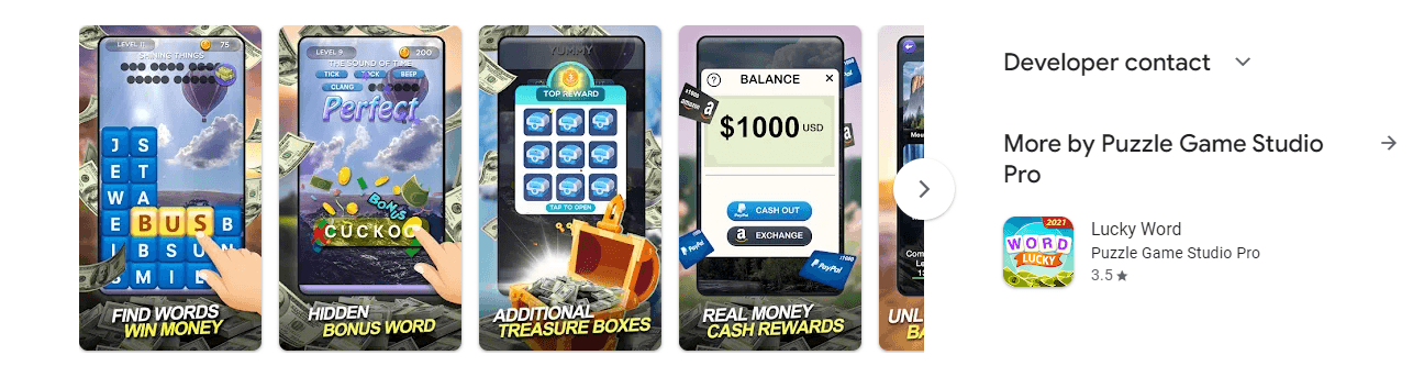 Word Cash App Review 