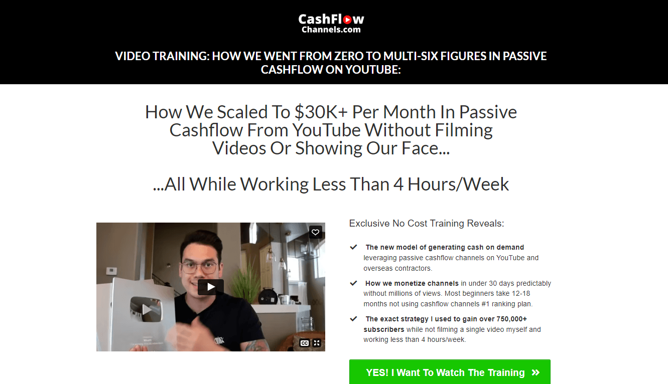 Cashflow Channels Review 