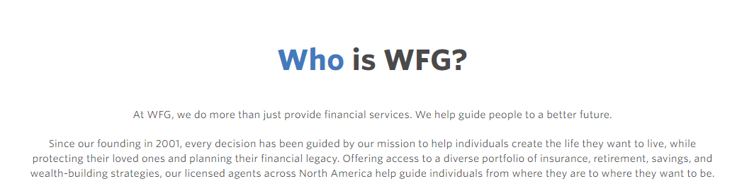 World Financial Group Review