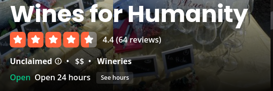 Wines For Humanity Review  